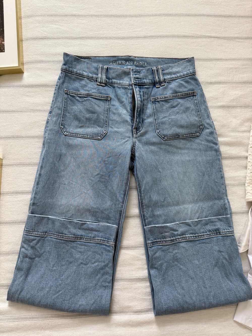 American Eagle Stovepipe Crop Jeans
